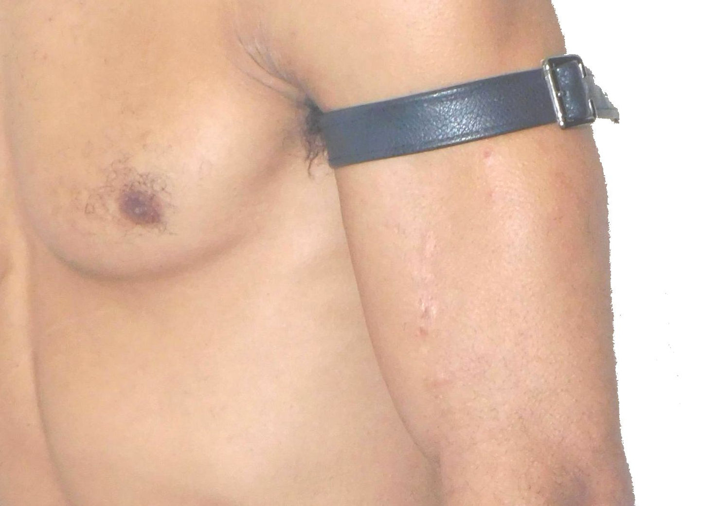 Buckle Leather Arm Band