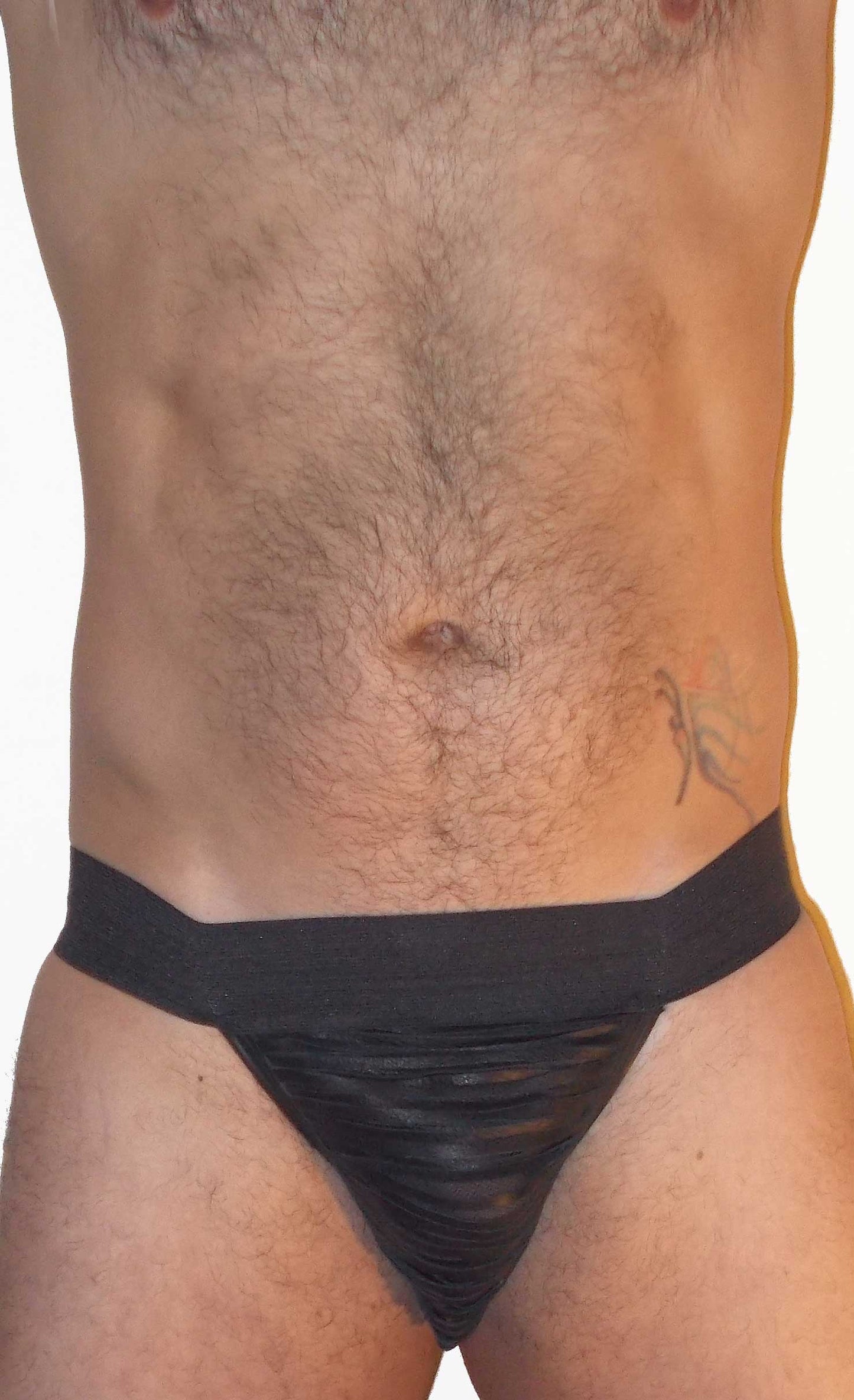 Shredded Leather Jockstrap