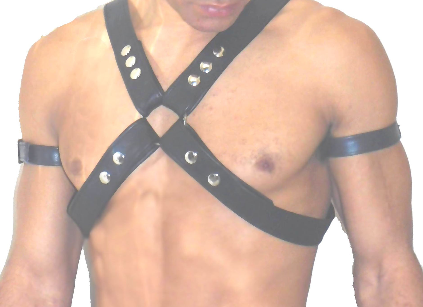Buckle Leather Arm Band