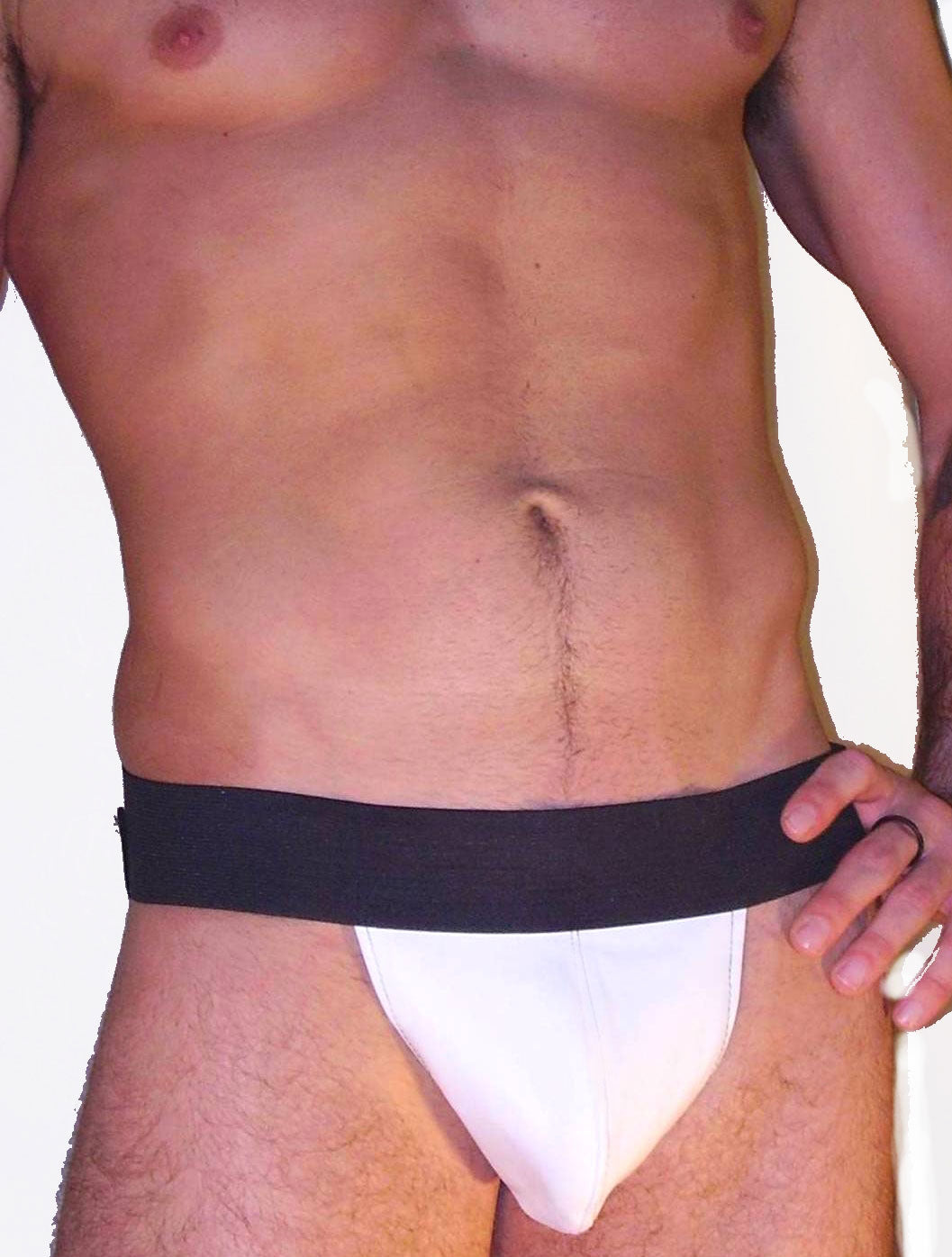 Pouch Style Leather Jockstrap