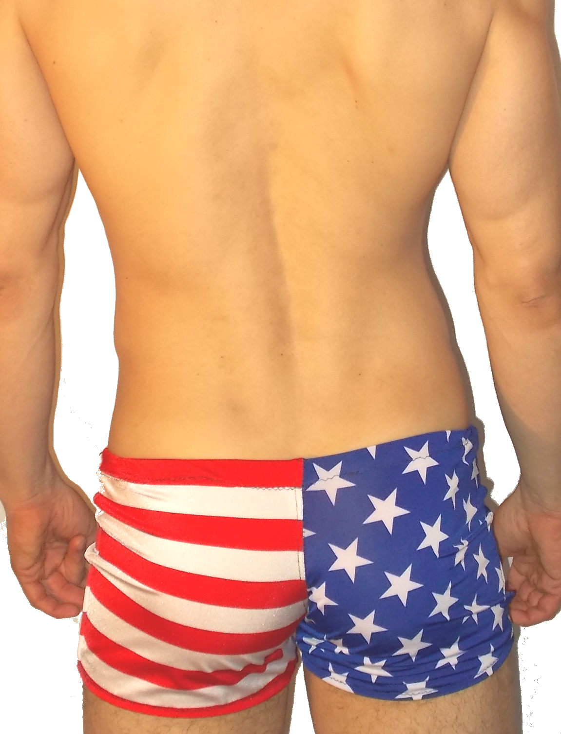 Stars and Stripes Brief Shorts