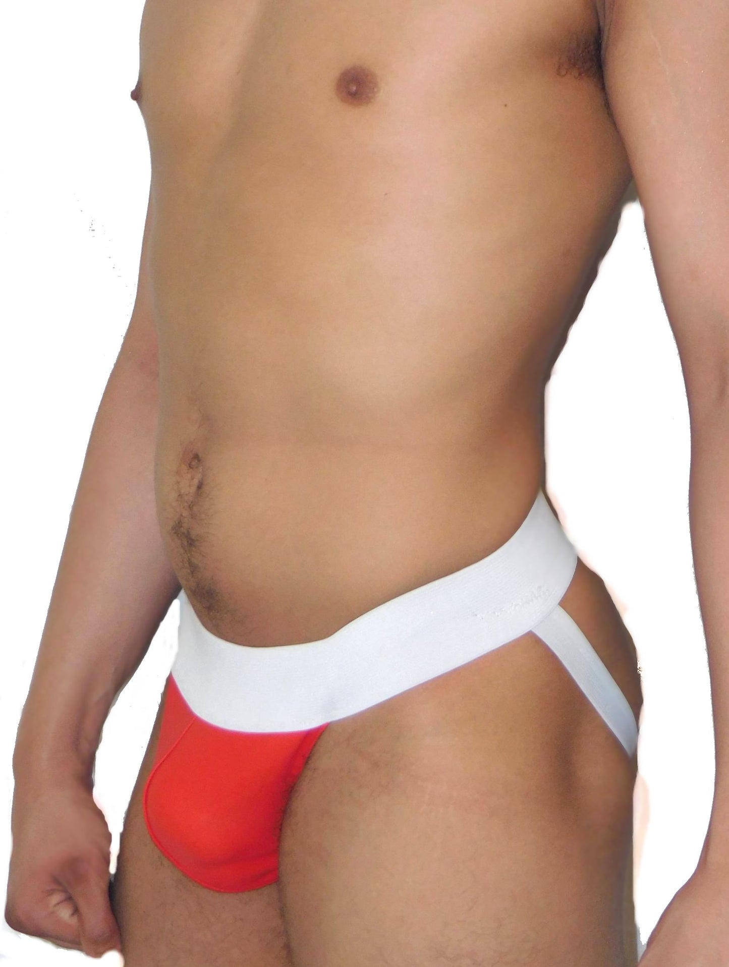 Leather Pouch Thong Jockstrap