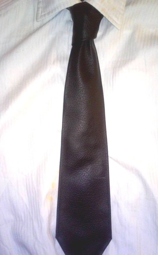 Leather Necktie