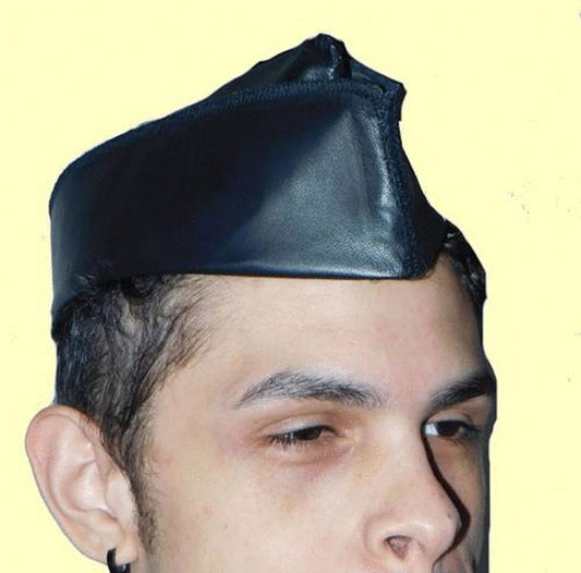 Leather Sailor's Hat