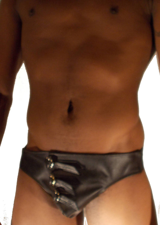 Straight Jacket Leather Jockstrap