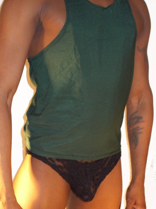 Colorful Spandex Solid Tank Top