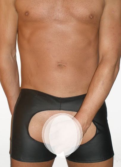 X-Posed Neoprene Shorts
