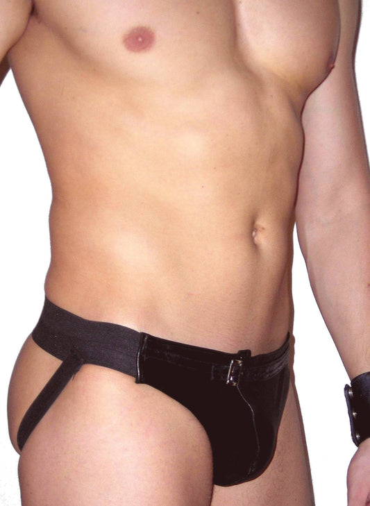 Buckle Up Leather Jockstrap