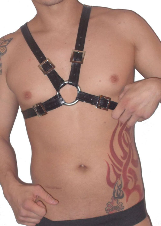 Buckled Leather Harness