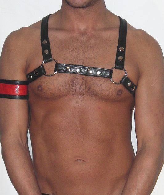 Pec Leather Harness