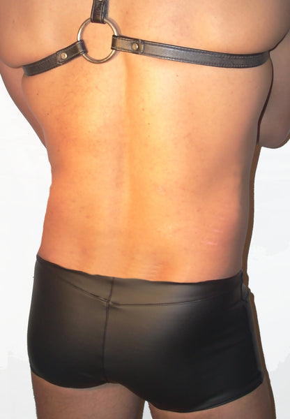 Pouch Front Neoprene Shorts