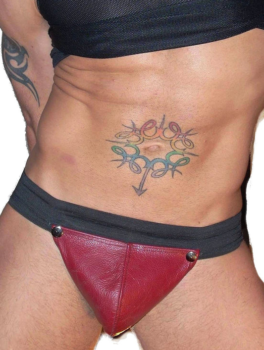 Codpiece Pouch Leather Jockstrap