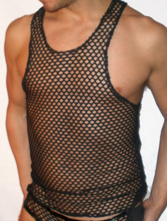 Netting Tank Top