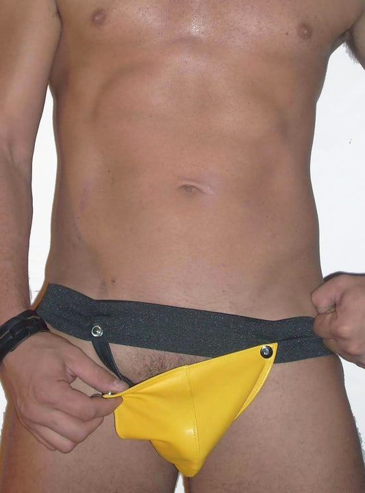 Codpiece Pouch Leather Jockstrap